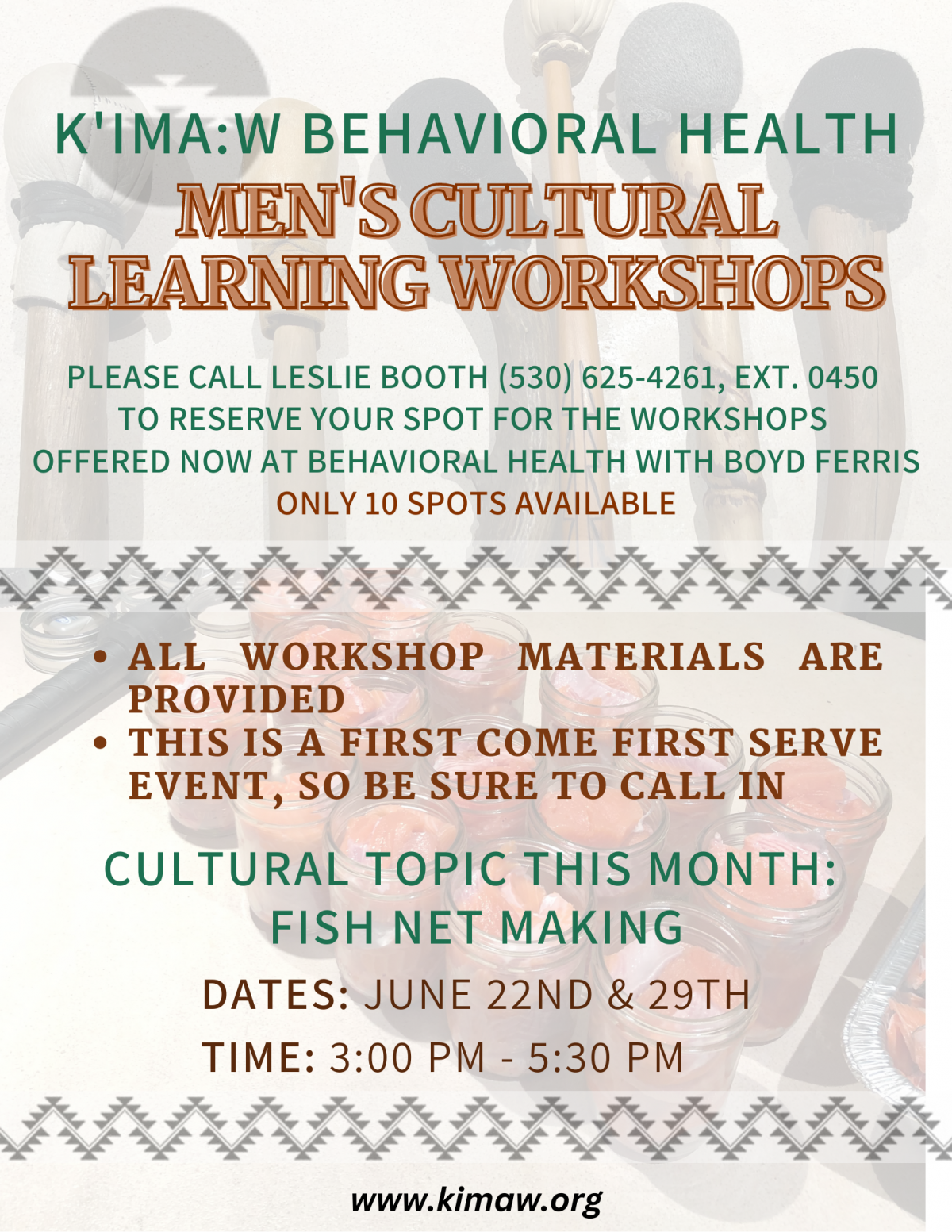 KMC Behavioral Health: Men's Cultural Learning Workshops