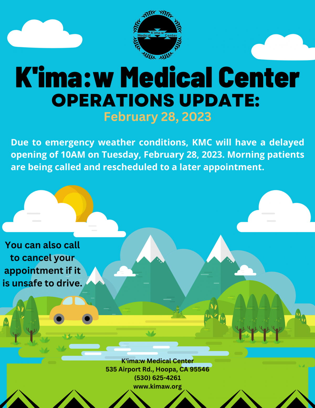 KMC Operations Update for 2.28.2023