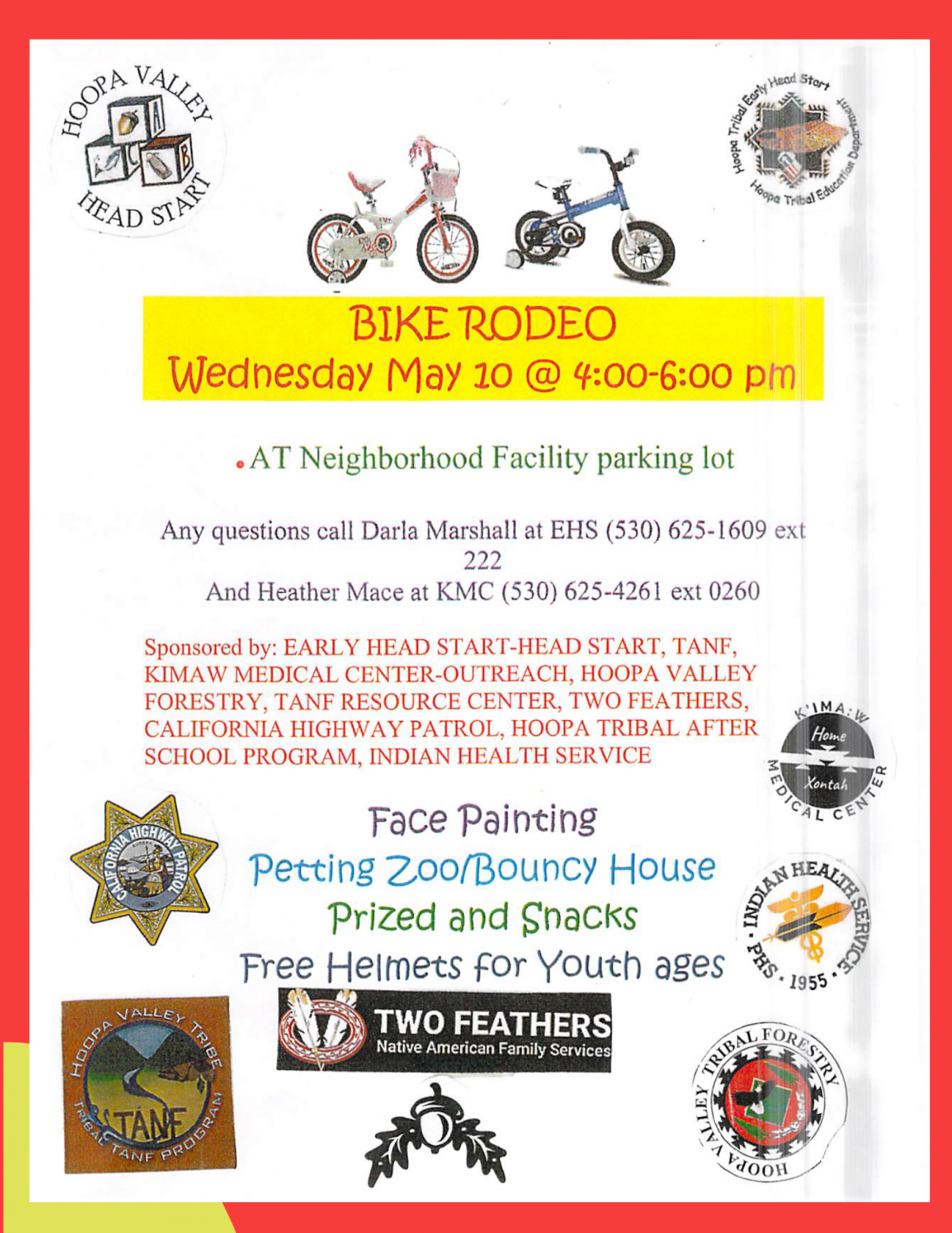 Updated Bike Rodeo Notice