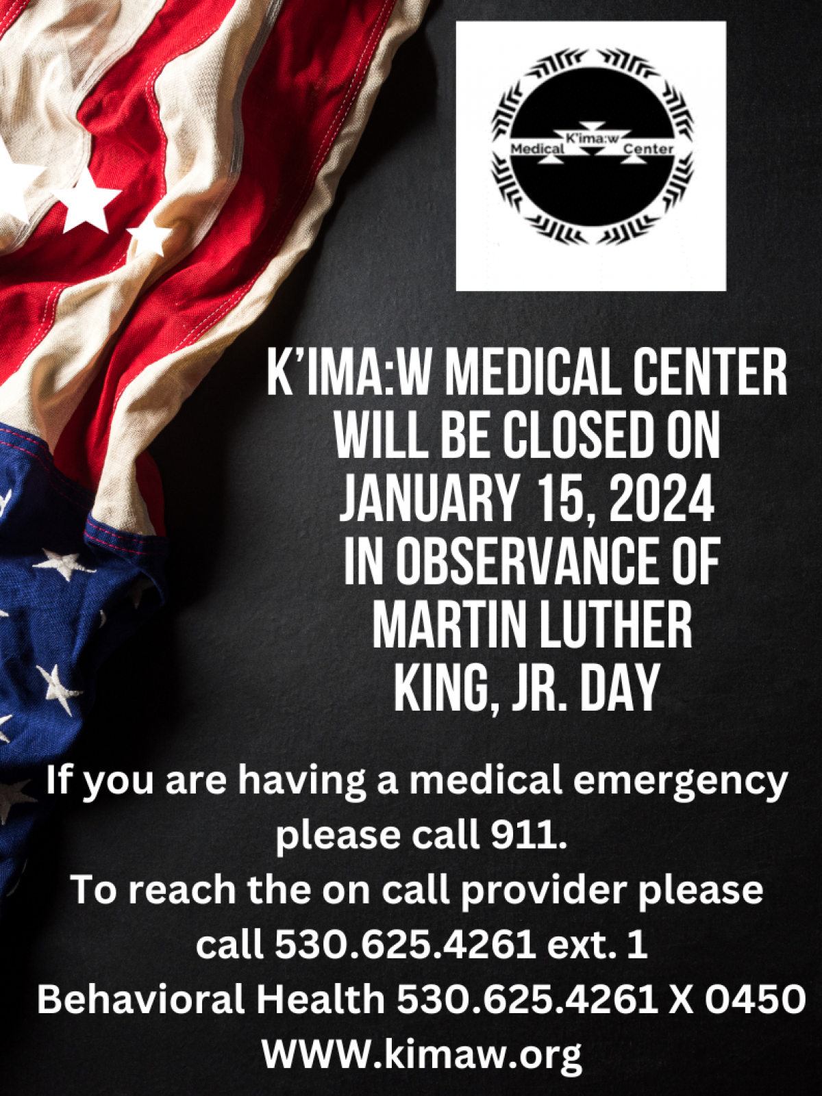 Martin Luther King day closure