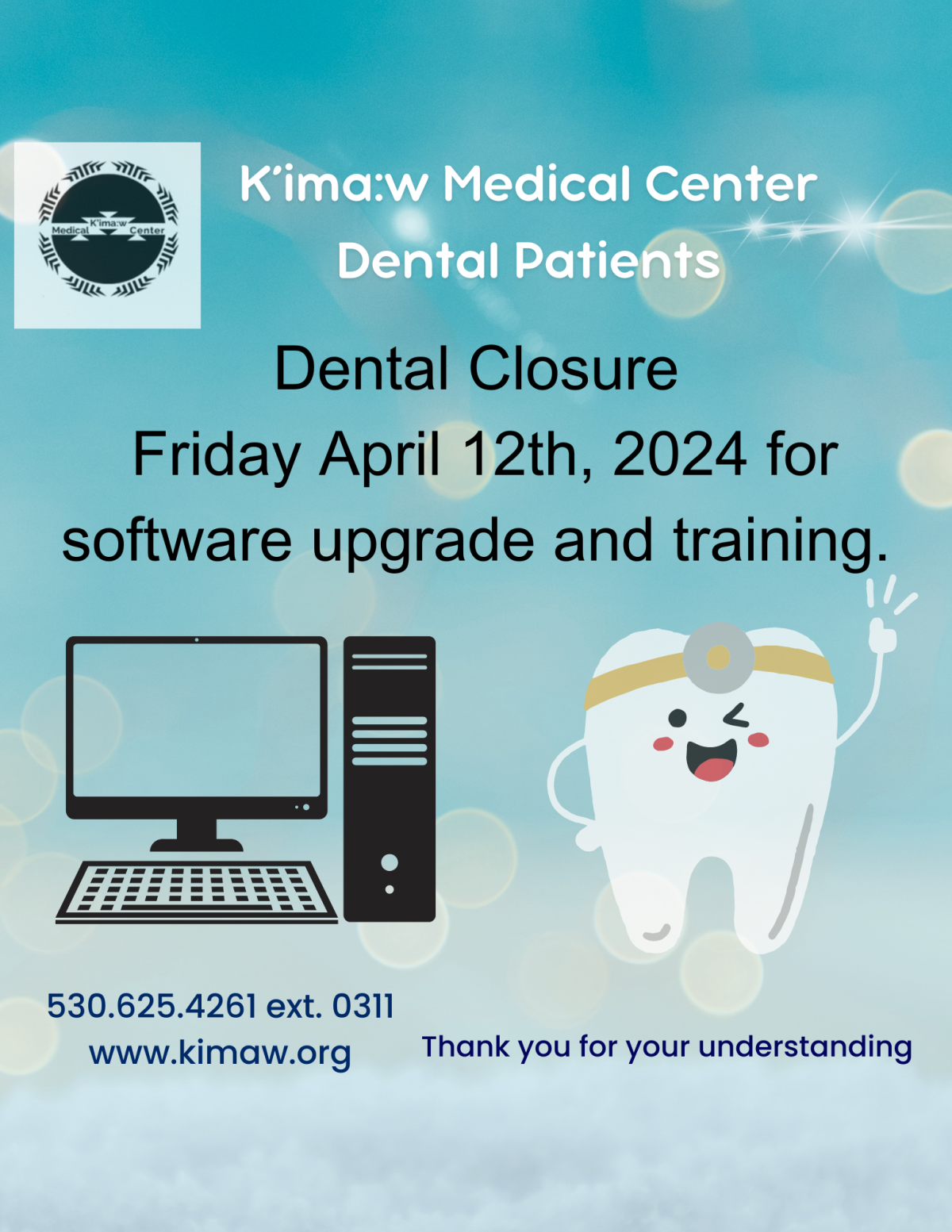 Dental patient closure