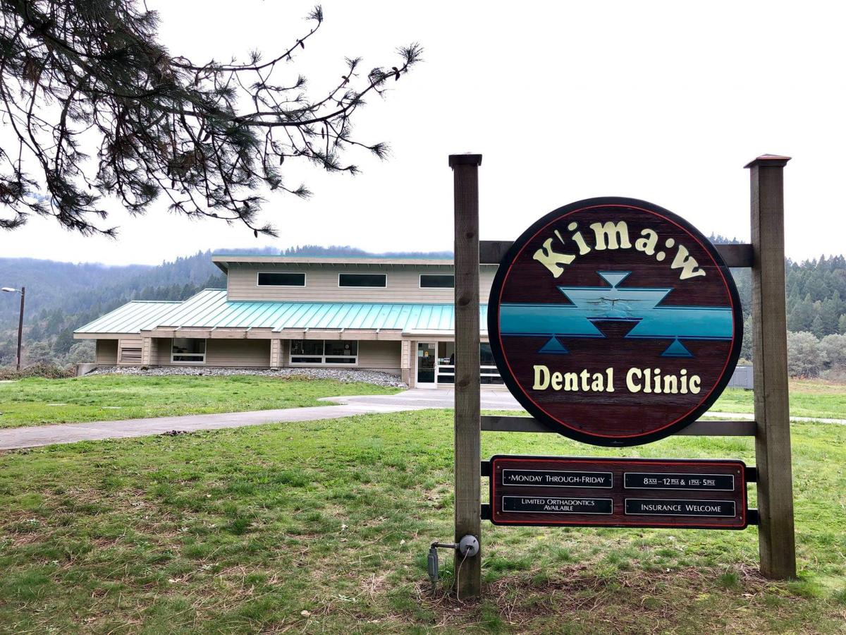 KMC Dental Clinic sign