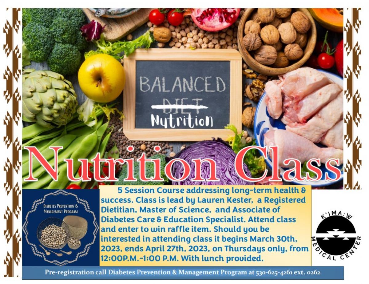 March 2023: Nutrition Class