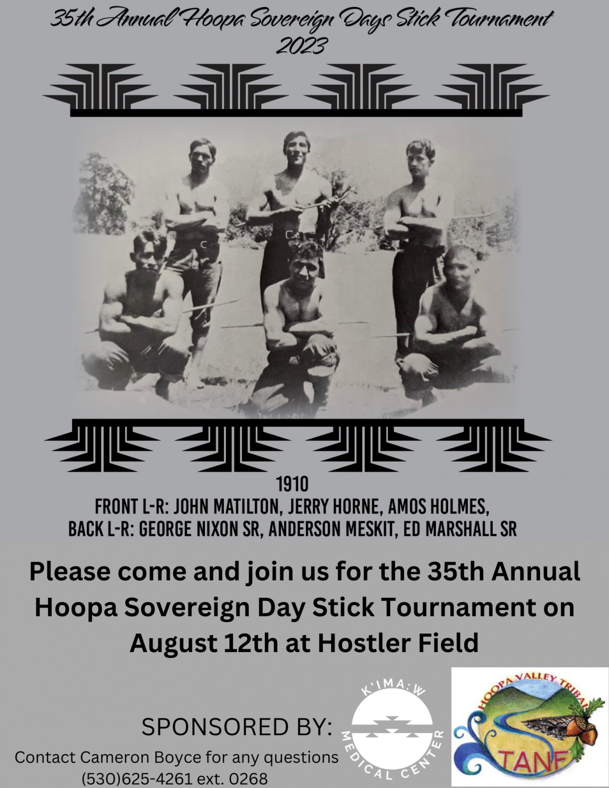 35th Annual Hoopa Sovereign Day Stick Tournament