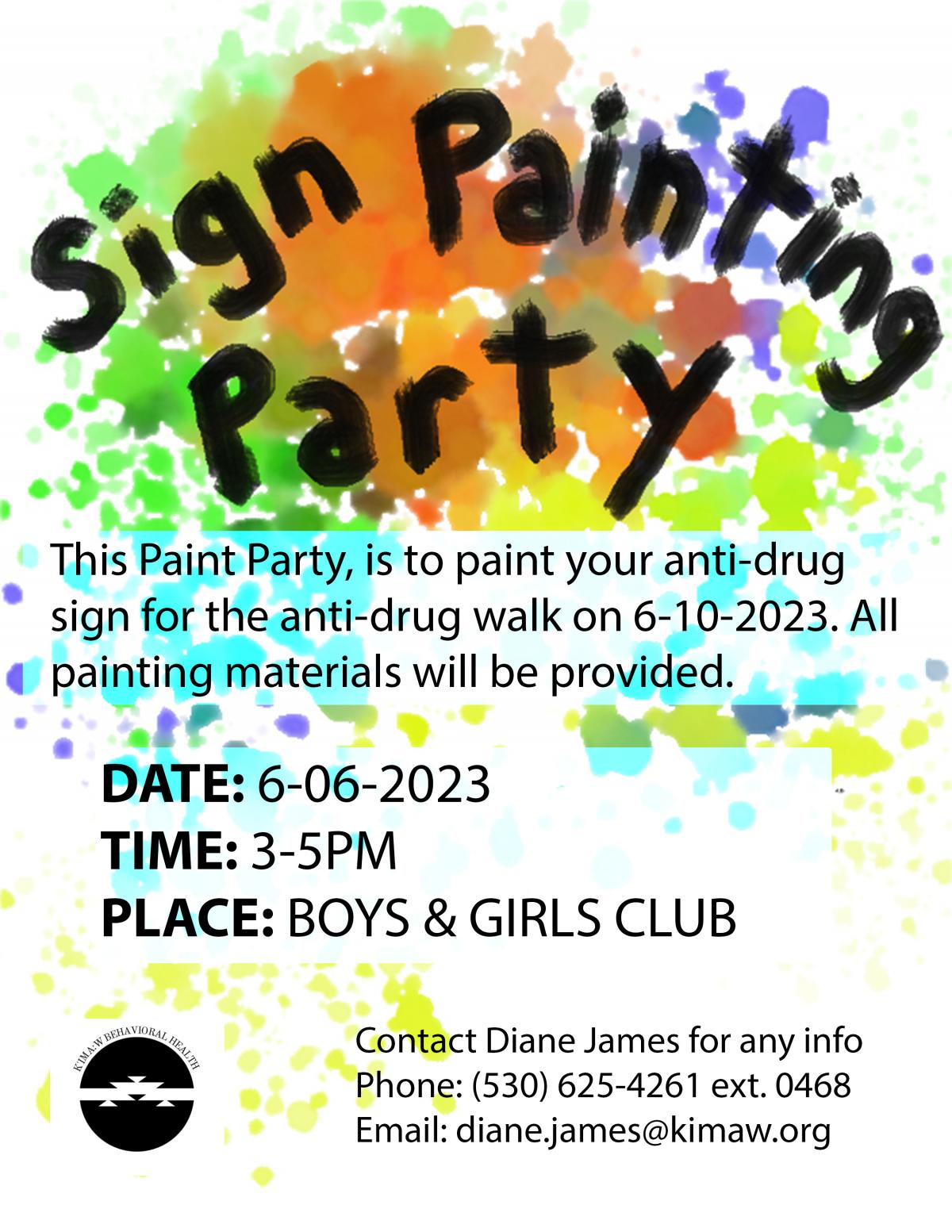 Sign Painting Party