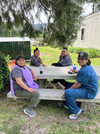 Houseking Team Taking a Break